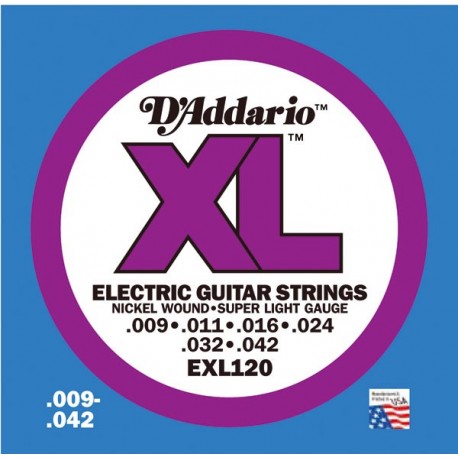 D`Addario EXL120-3D 9-42