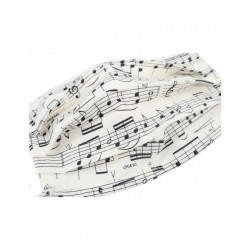 Mascarilla Musical Blanca