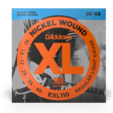 D'addario EXL110 Juego Eléctrica 10-46