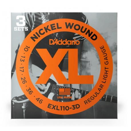 D`addario EXL110-3D