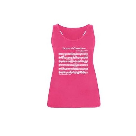 Paquito camiseta rosa tirantes women